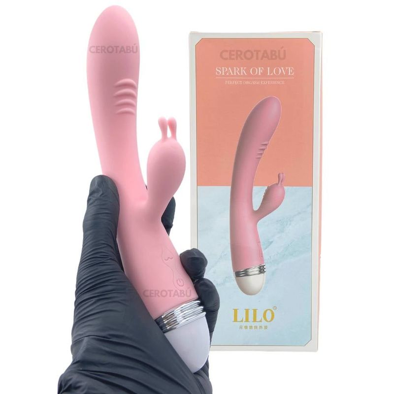 GENERICO - Vibrador Doble Estimulación Punto G Y Clítoris Juguete Sexual-
