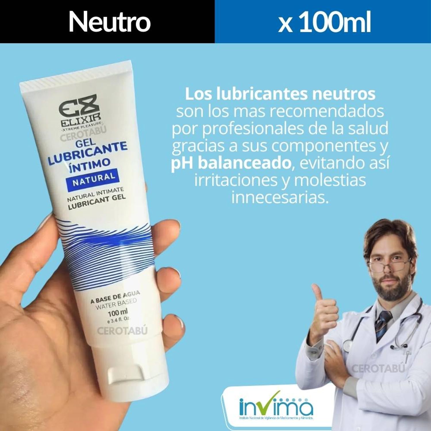 gluten free personal lubricant Farmacias del Ahorro | Woman Isdin lubricante 30ml main image 1