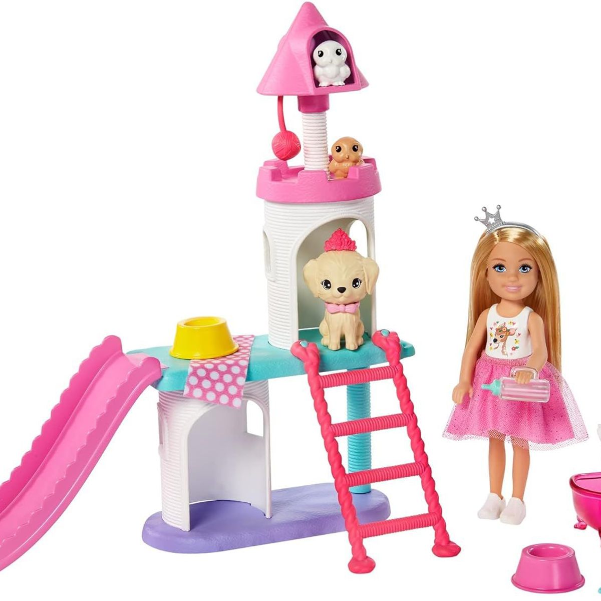BARBIE - Barbie Princesa Aventura En El Castillo Chelsea Con Mascota
