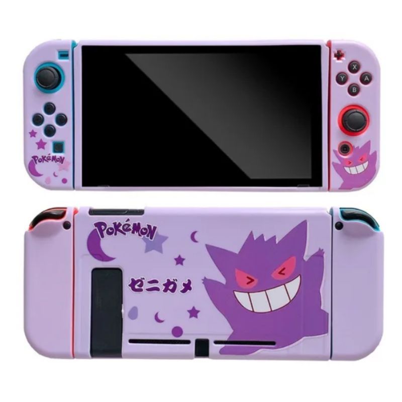 GENERICO - Protector Carcasa Rígido Funda Poke para Nintendo Switch.