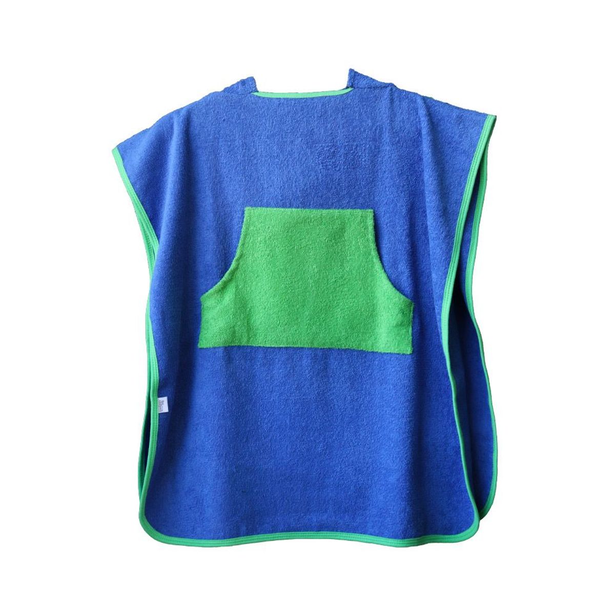 FATELARES - Toalla tipo Poncho con Capucha Infantil 350g Azul