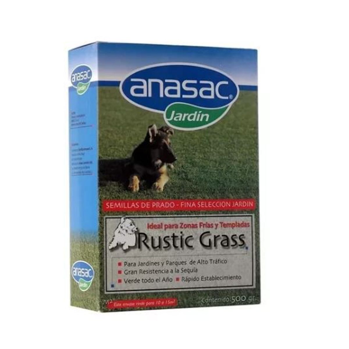 ANASAC - Semilla Pasto Rustic Grass Jardines, Parques 500 Gr Anasac 257836