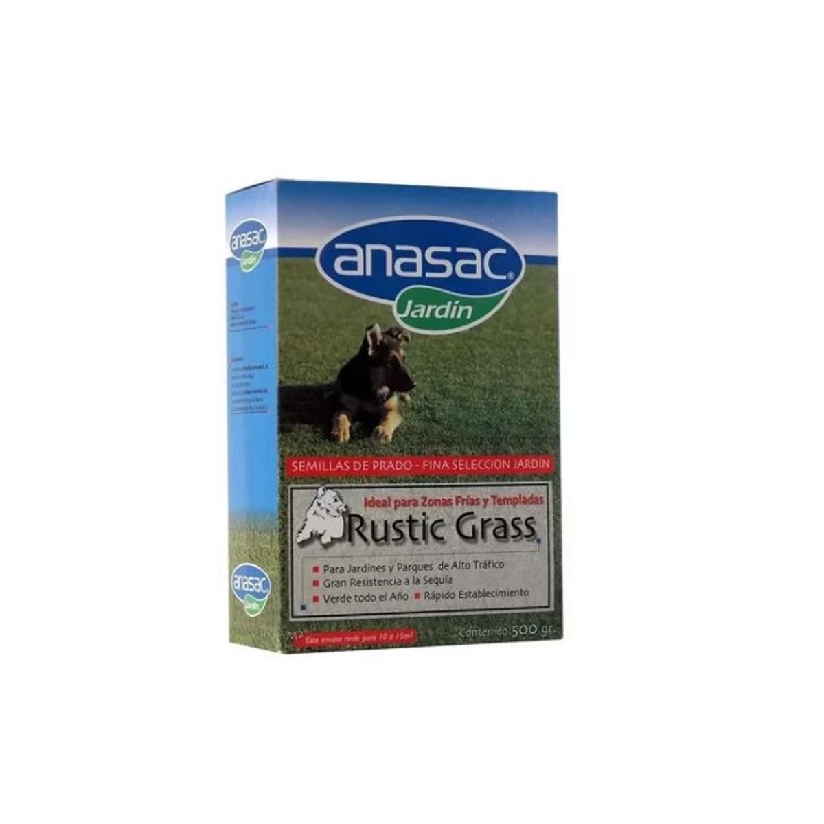 ANASAC - Semilla Pasto Rustic Grass Jardines, Parques 500 Gr Anasac 257836