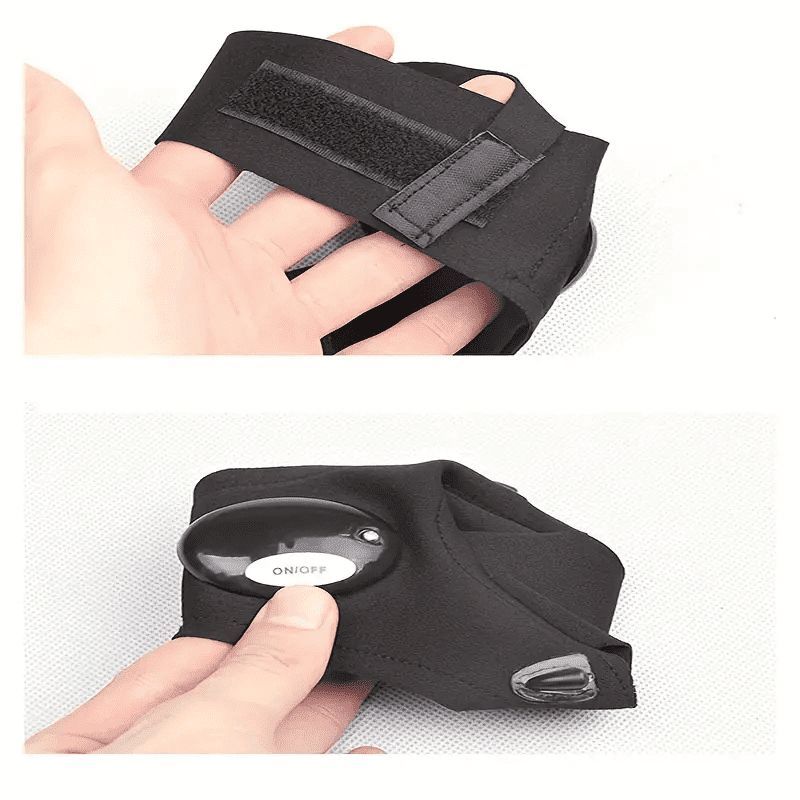GENERICO - Guante con linterna LED recargable FK23D-24