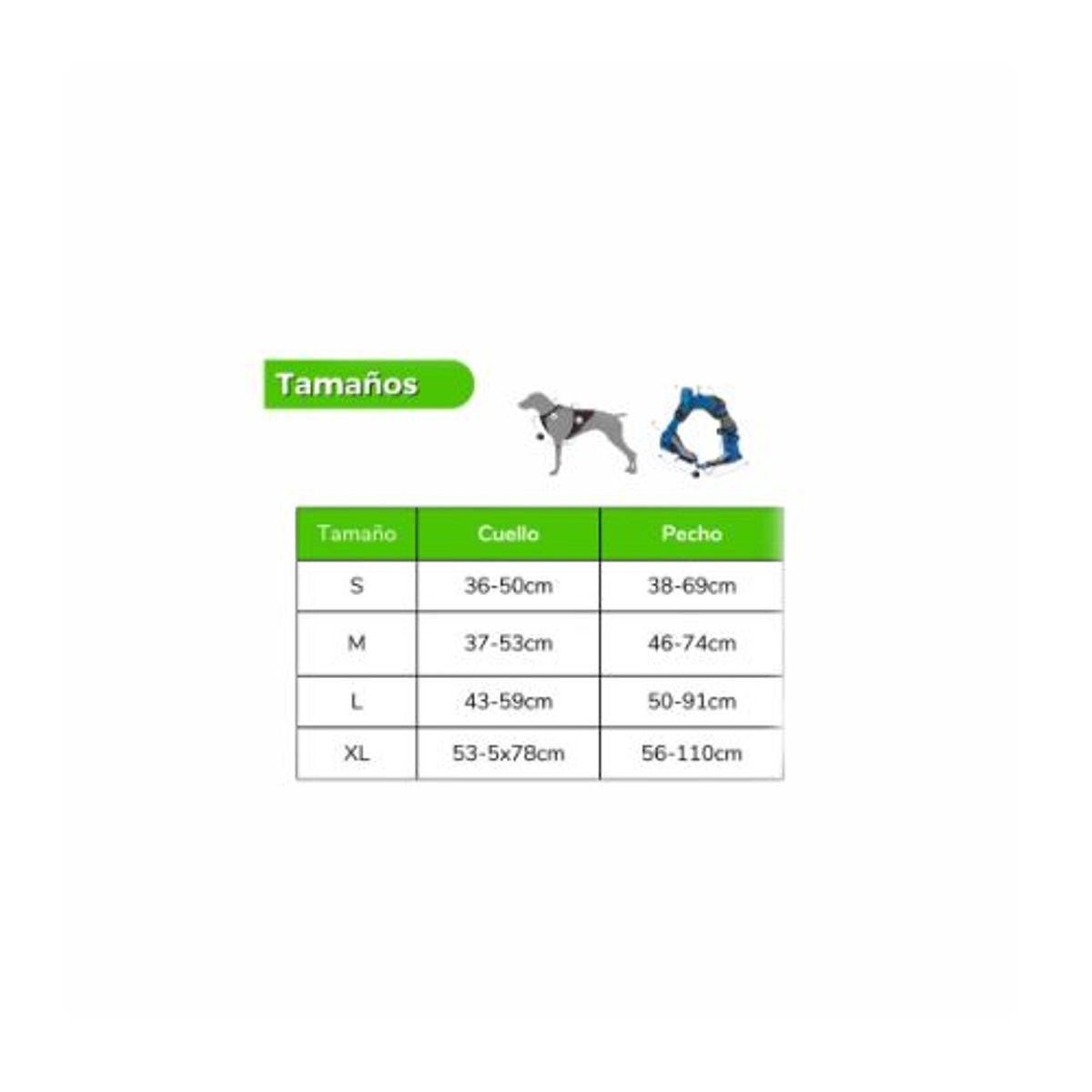 AFM - PECHERA CON ABSORCIÒN DE IMPACTO PARA PERROS TALLA M