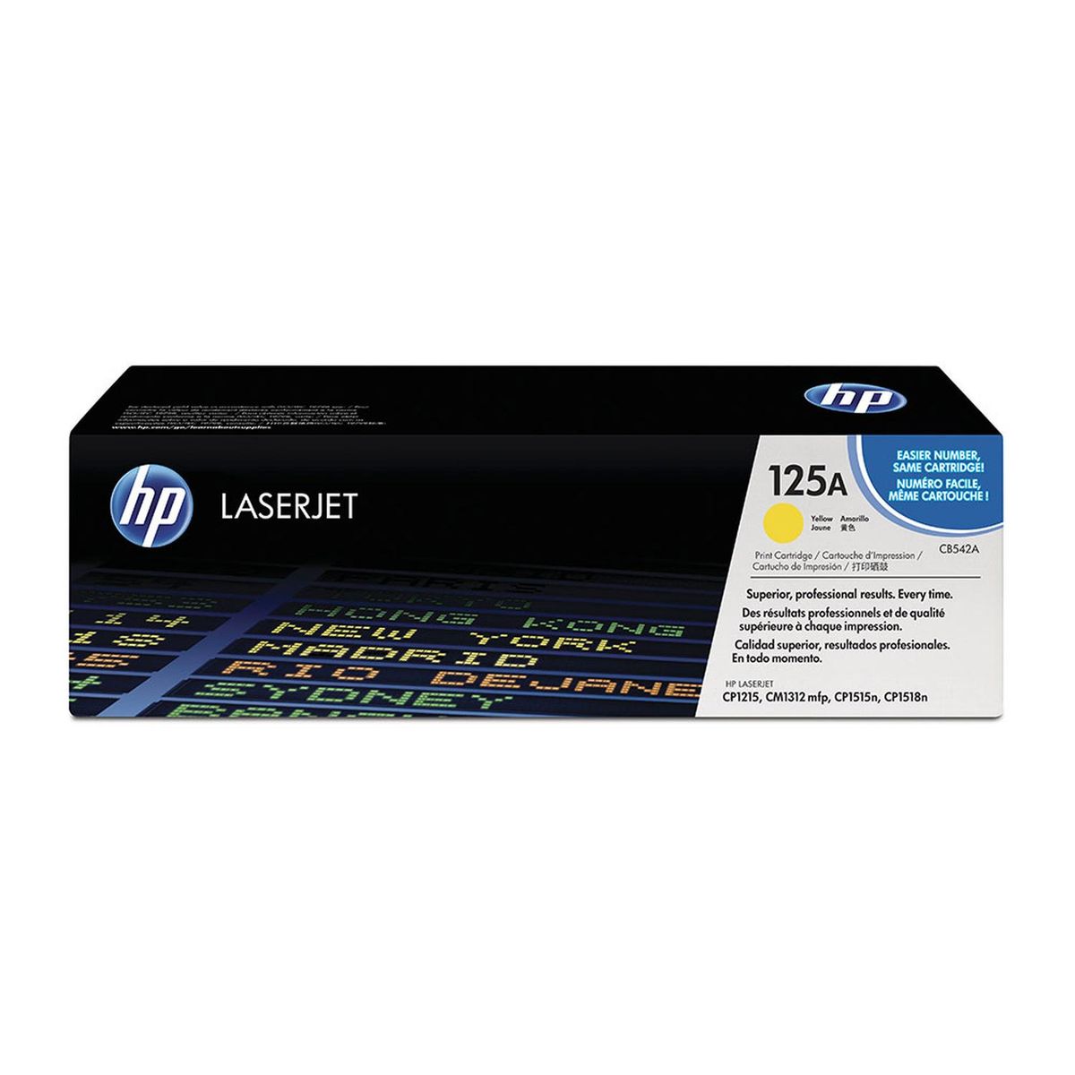 HP - Cartucho De Toner Hp 125a Amarillo Laserjet Original CB542A