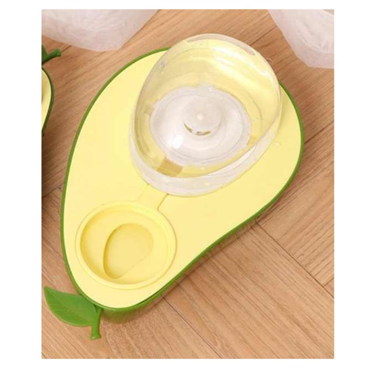 AFM - COMEDERO EN FORMA DE AGUACATE  ANTIREFLUJO