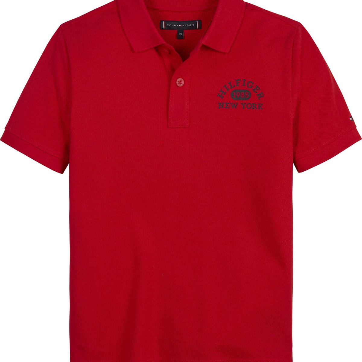 TOMMY HILFIGER - Polo Con Logo 1985 Niño Rojo Tommy Hilfiger
