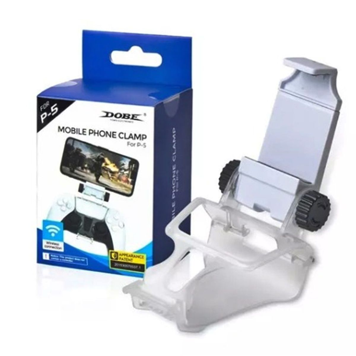 GENERICO - Clip Soporte Celular Compatible Control De Ps5 Playstation 5