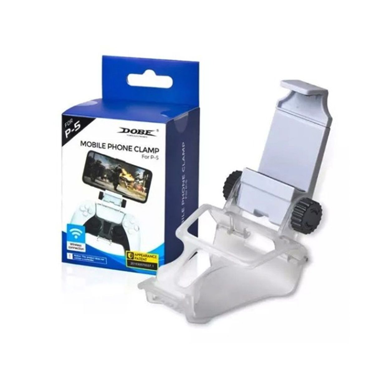 GENERICO - Clip Soporte Celular Compatible Control De Ps5 Playstation 5