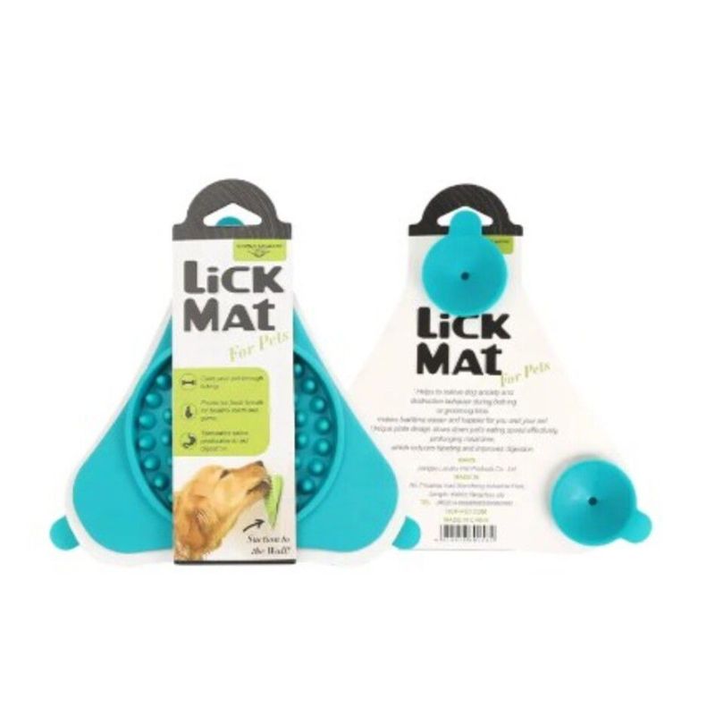 GENERICO - Tapete Anti-estres para lamer mascotas lickmac snake perros