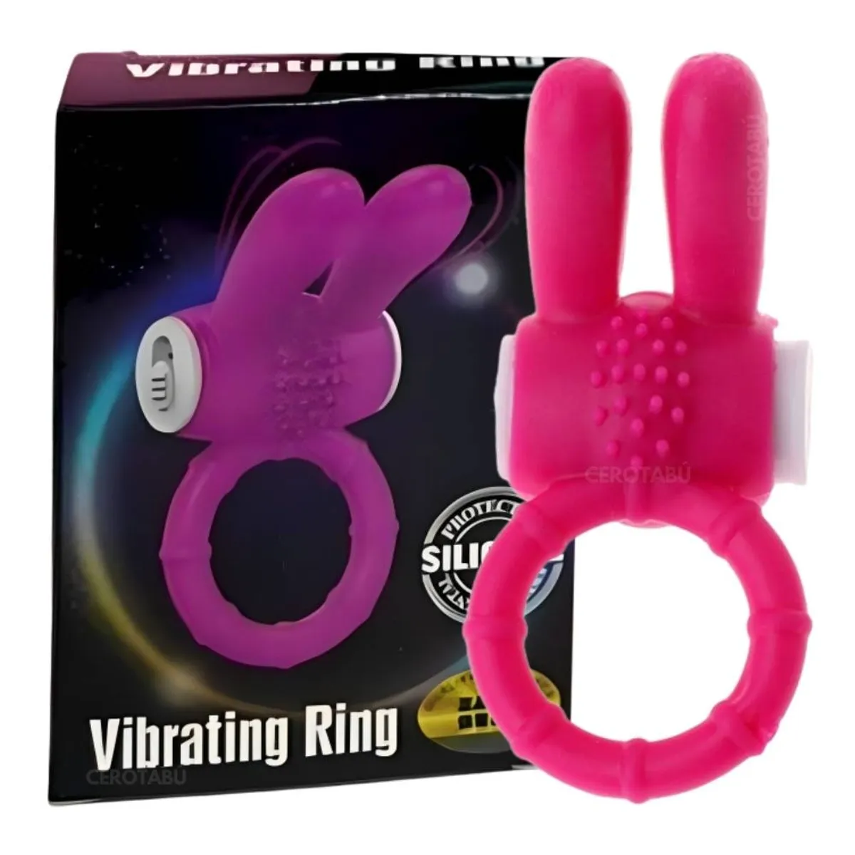 GENERICO - Anillo Vibrador Retardante Para Pene Juguete Sexual