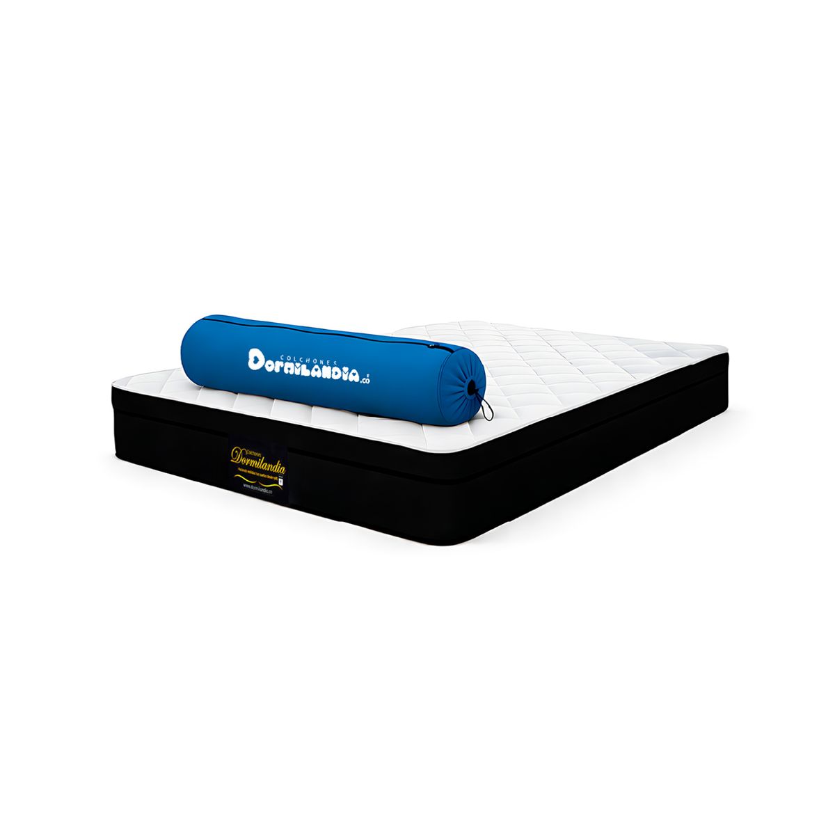 DORMILANDIA - Colchón Versalles Queen Resortado Enrollado En Tula Confortable
