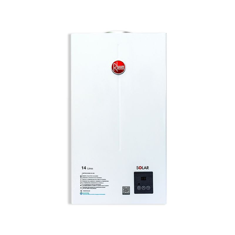 RHEEM - Calentador De Agua 14lt Gas Natural Tiro Natural Dig Rheem