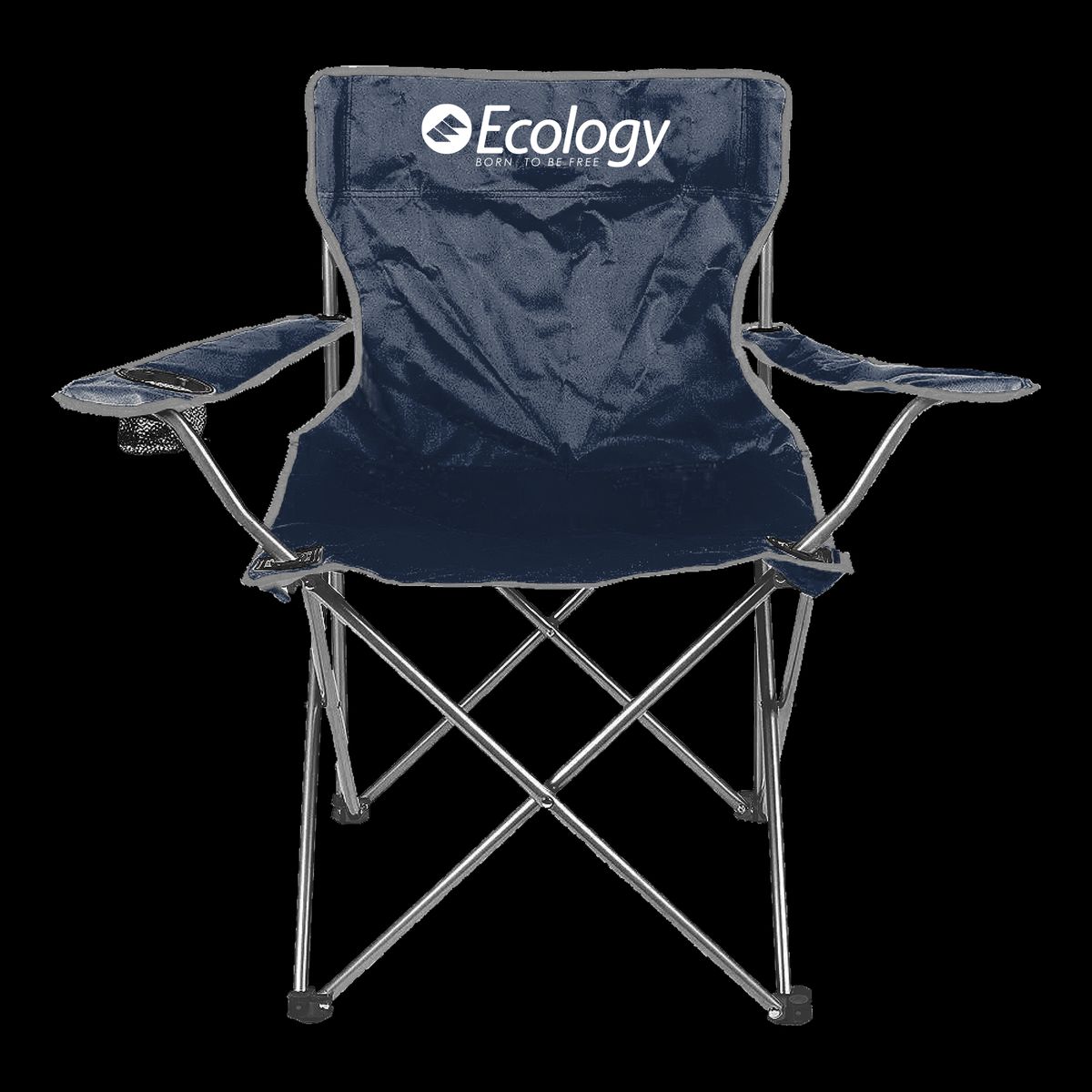 ECOLOGY - Silla Plegable Para Camping Ecology Weekend Azul-Gris
