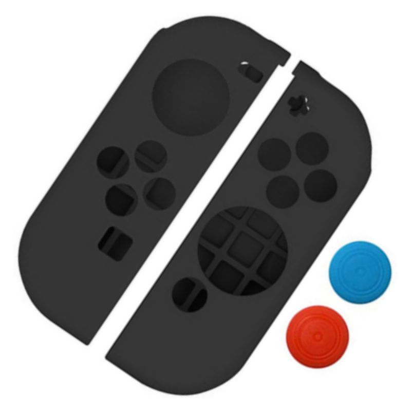 GENERICO - x2 Carcasa Protector Flexible para Nintendo Switch Joycon.