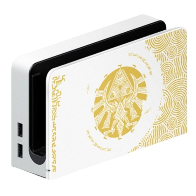 GENERICO - Carcasa Protector Frontal para Dock Nintendo Switch Oled.