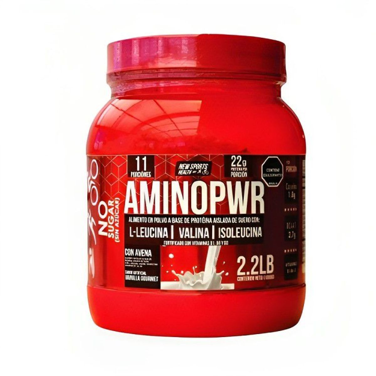 GENERICO - Proteína Aislada de Suero sin azúcar en polvo 2.2 LB.