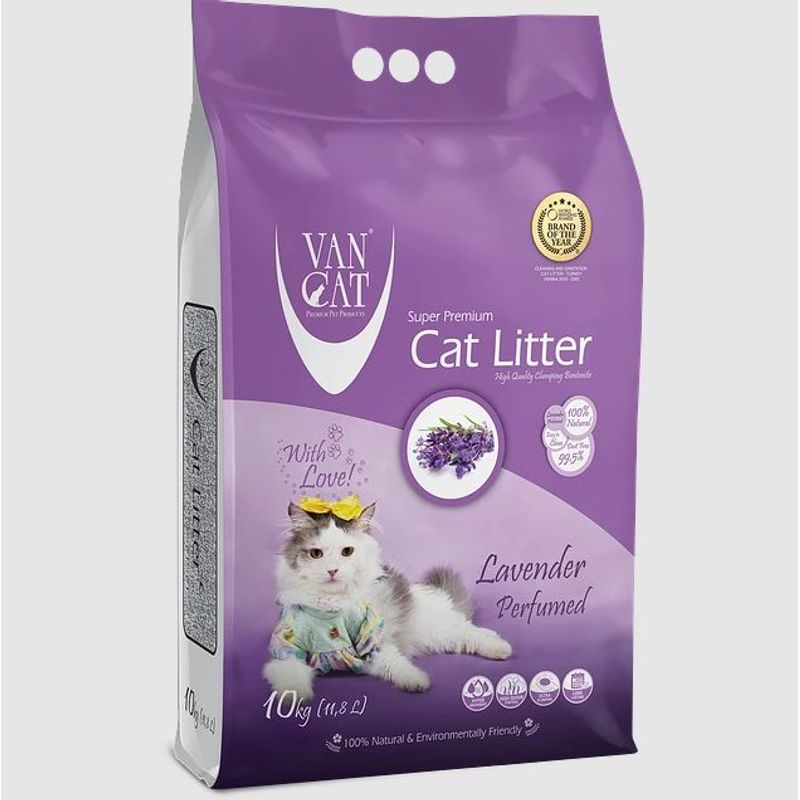 GENERICO - VAN CAT - Arena Súper Premium - Lavanda 10Kg
