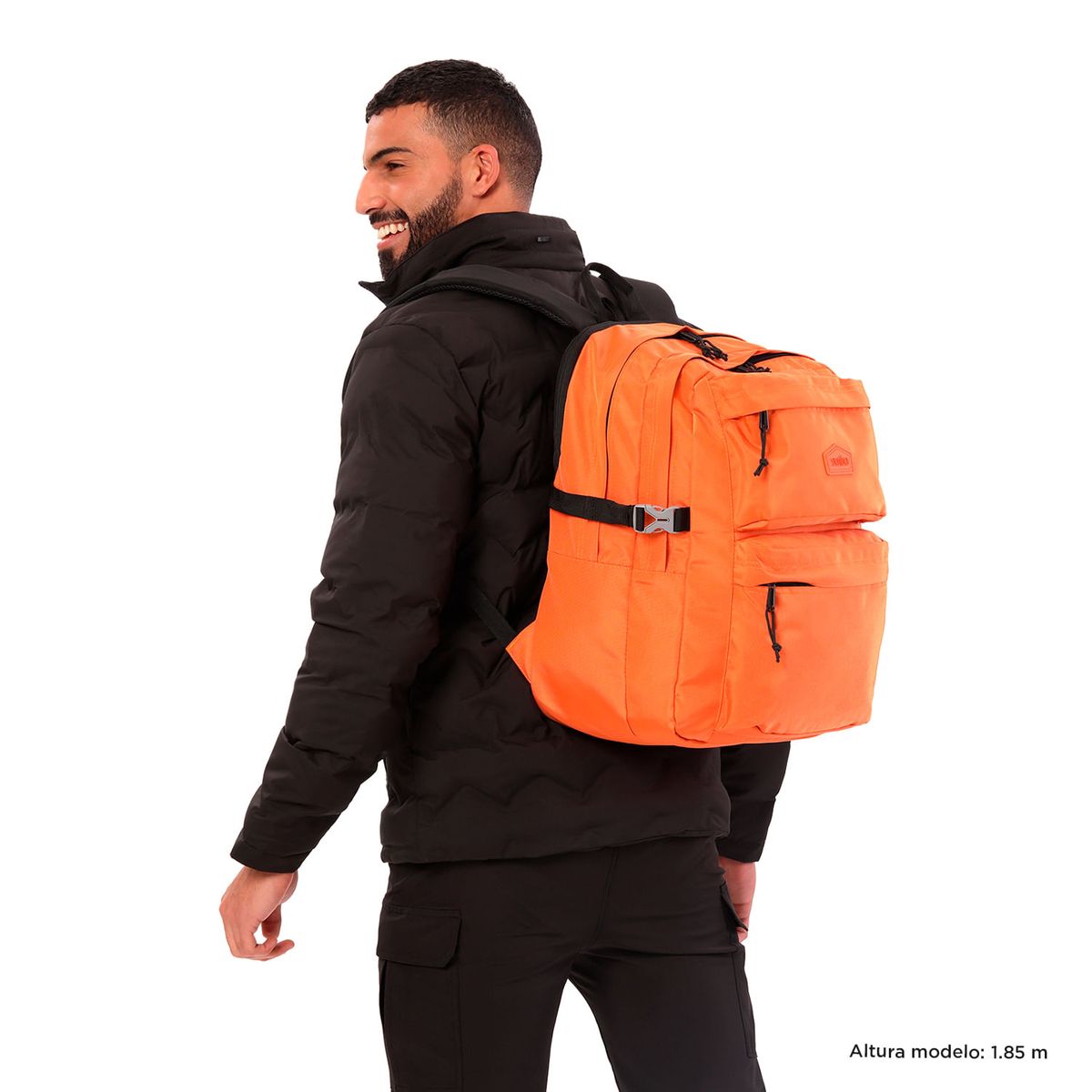 TOTTO - Morral Hombre Molyk Naranja