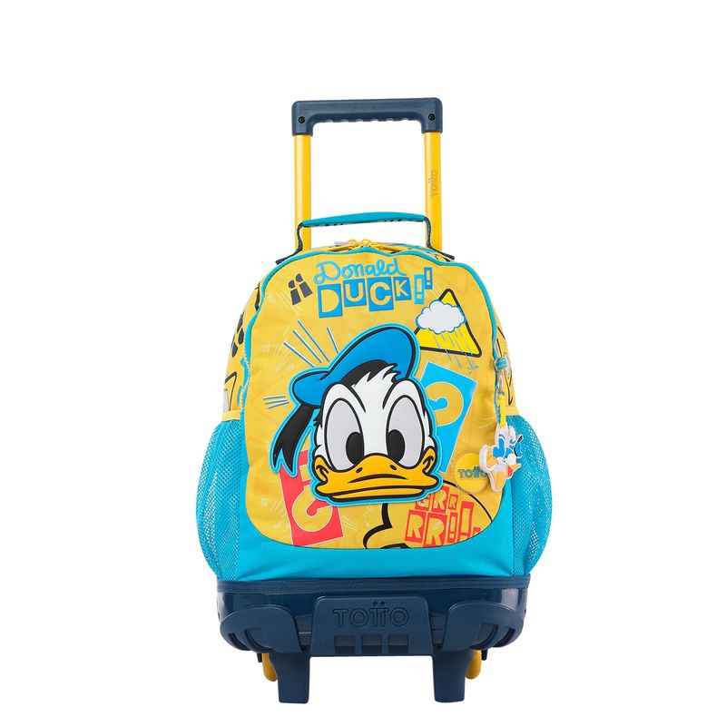 TOTTO - Morral Ruedas Pato Donald Amarillo Rue Bomper Niño