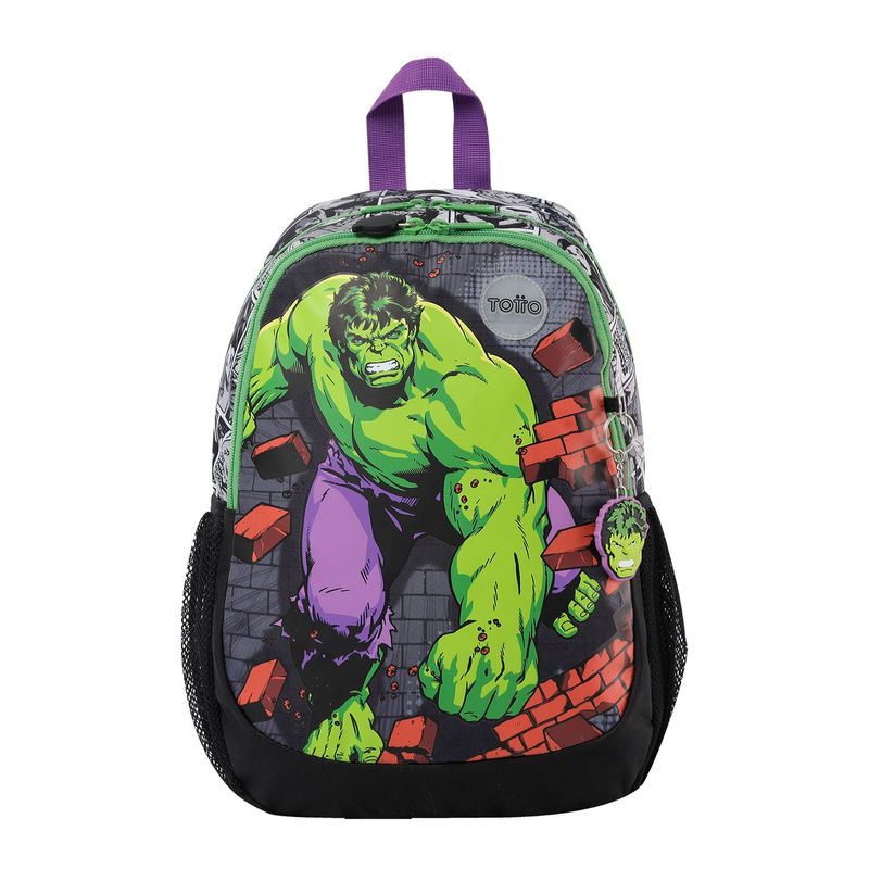 TOTTO - Morral para Niño Avenger Hulkcap M Azul