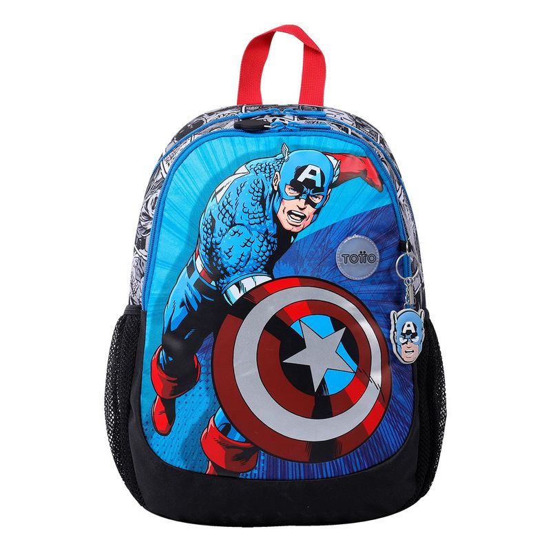 TOTTO - Morral para Niño Avenger Hulkcap M Azul