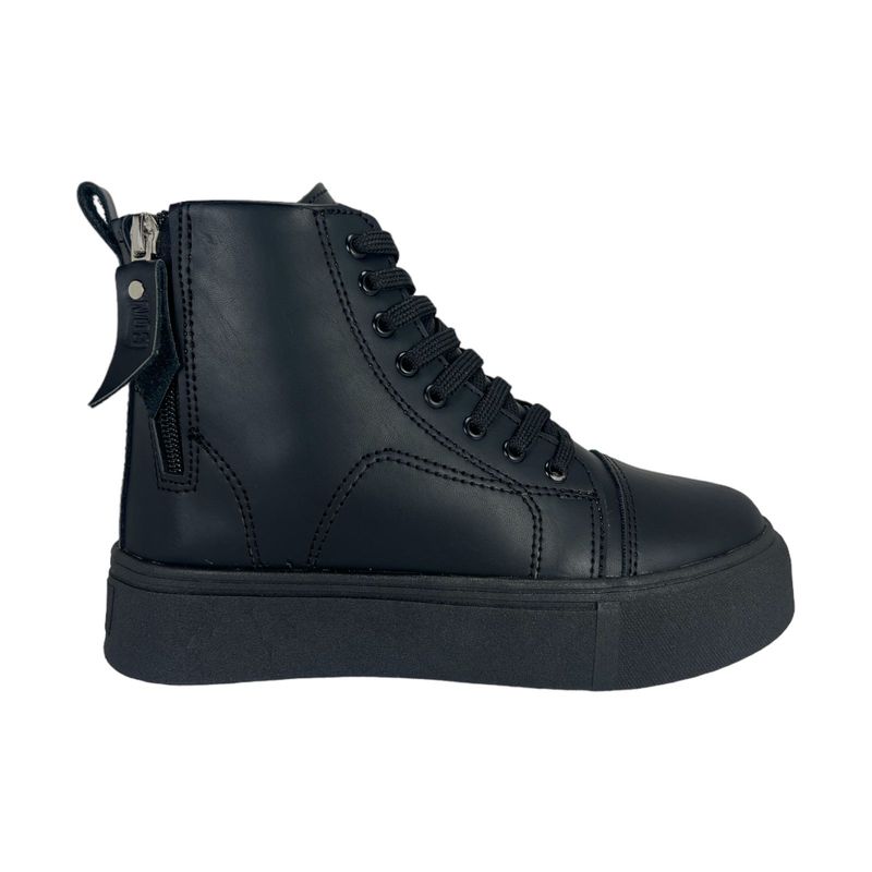 CALZADO BONT - Tenis Botas para Mujer Negro Bont 300