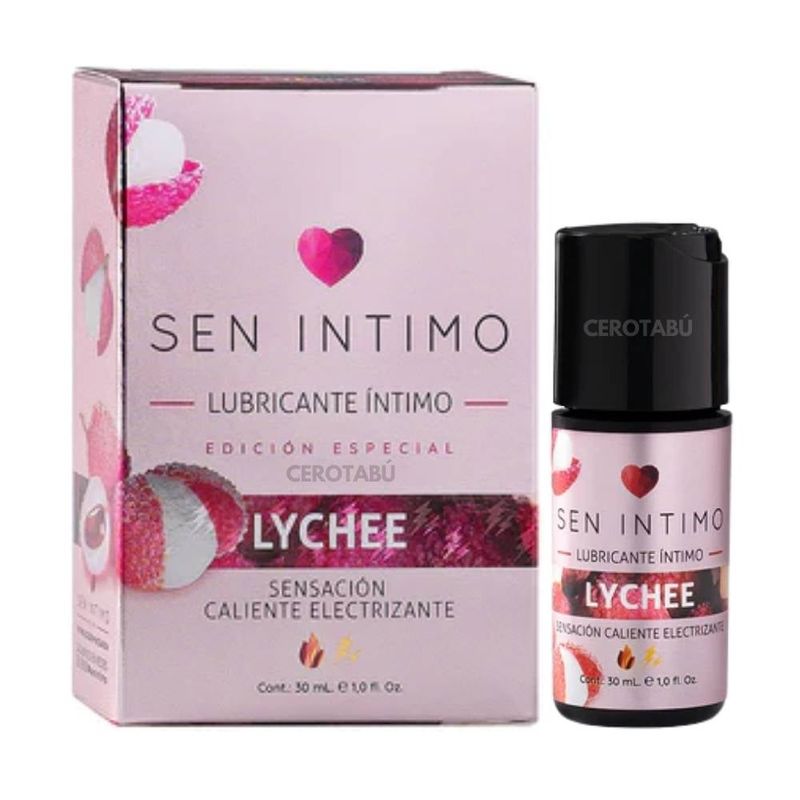 SEN INTIMO - Lubricante Caliente Electrizante Sen Intimo Lychee 30 mL