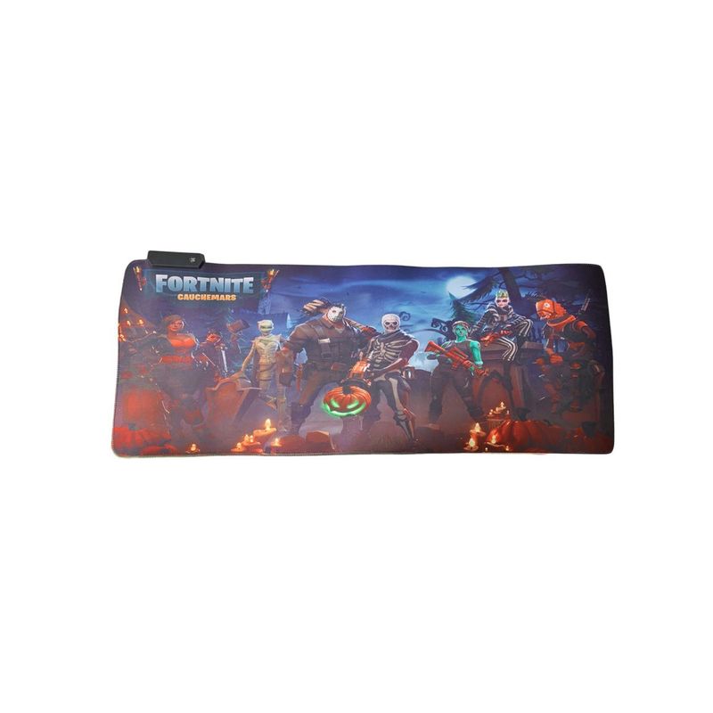 GENERICO - Pad Mouse Gamer Luminoso Rgb De Fortnite Cauchemars 80cm X 30cm
