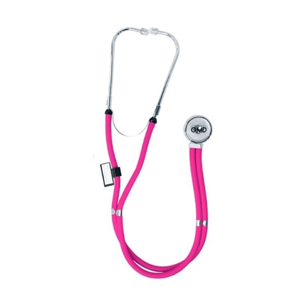 GMD - Kit Tensiometro Manual + Fonendoscopio Rappaport Color Rosado Neon