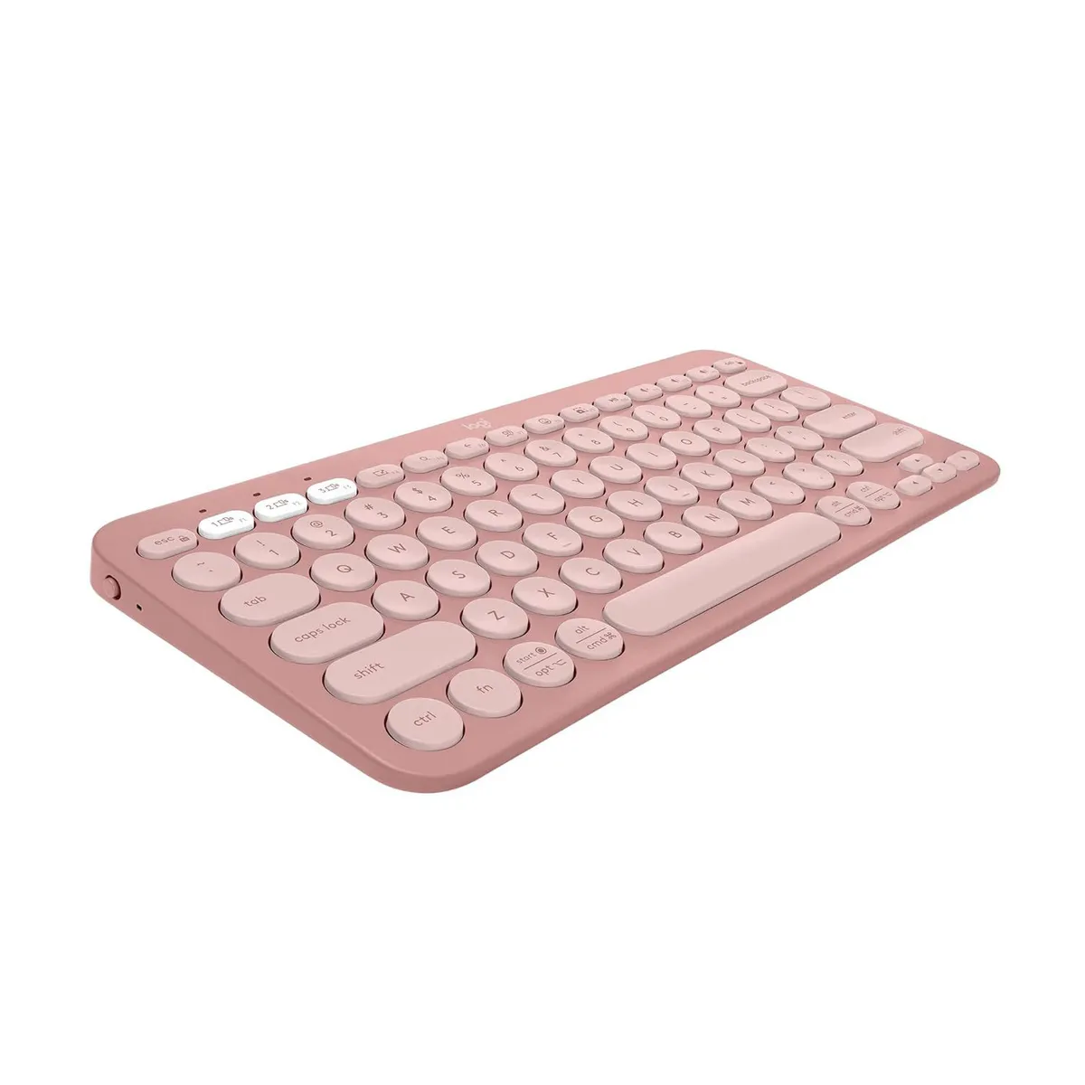 LOGITECH - Teclado BT Logitech Pebble Keys 2 K380s Espa Rosado