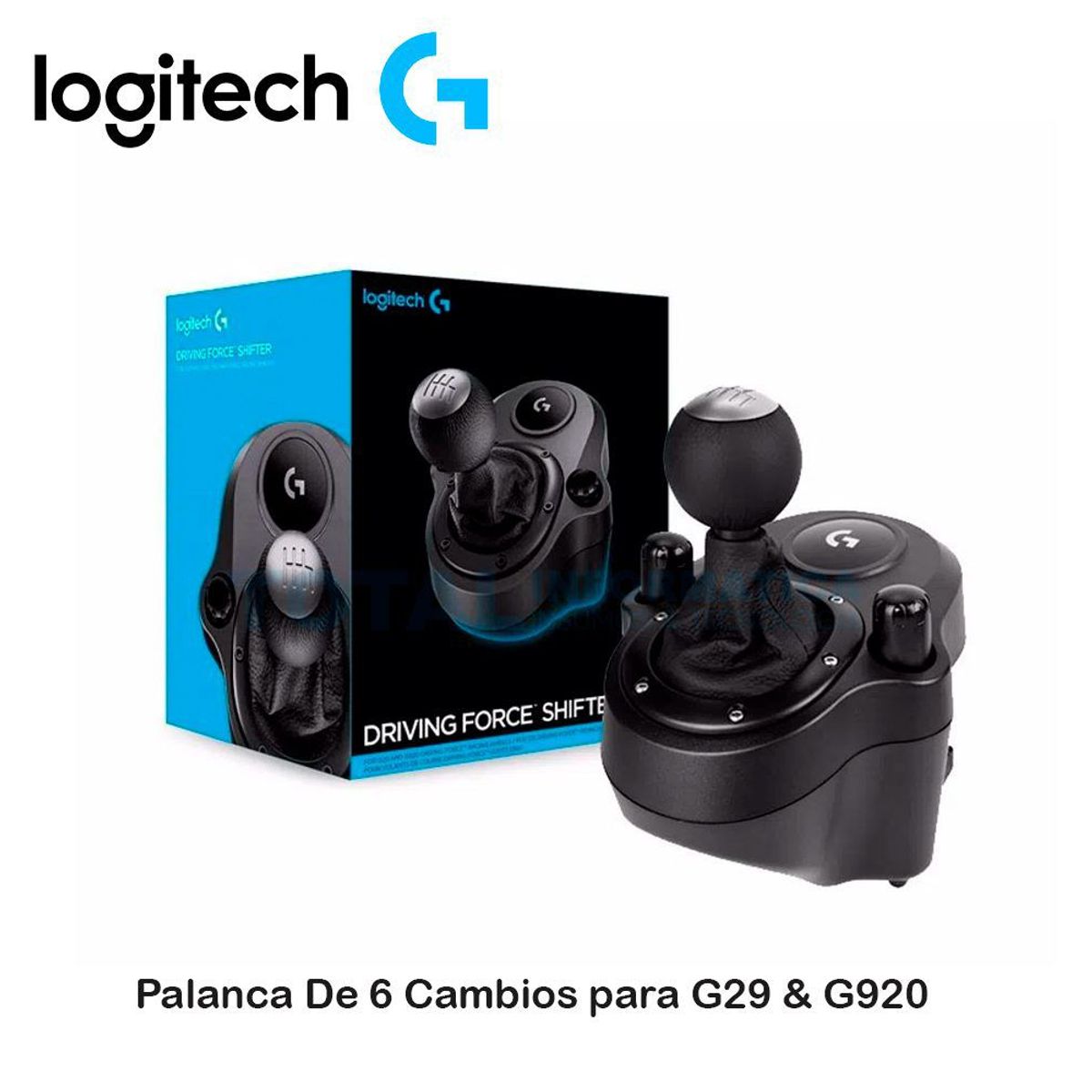 LOGITECH - Palanca de Cambios Timón G923 G29 G920 Logitech Driving Force Shifter