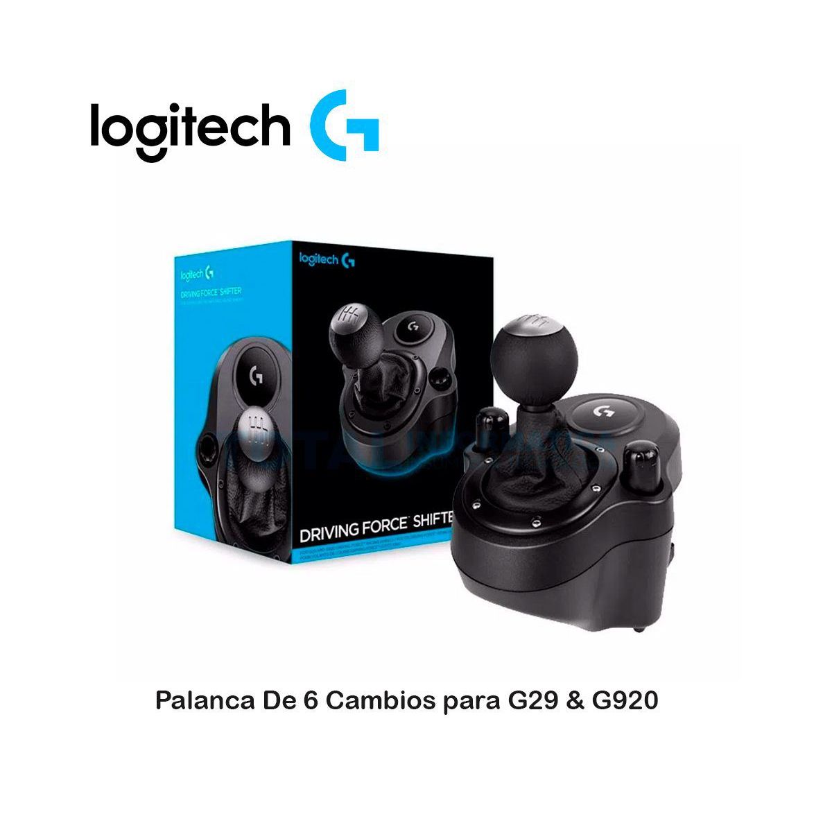 LOGITECH - Palanca de Cambios Timón G923 G29 G920 Logitech Driving Force Shifter