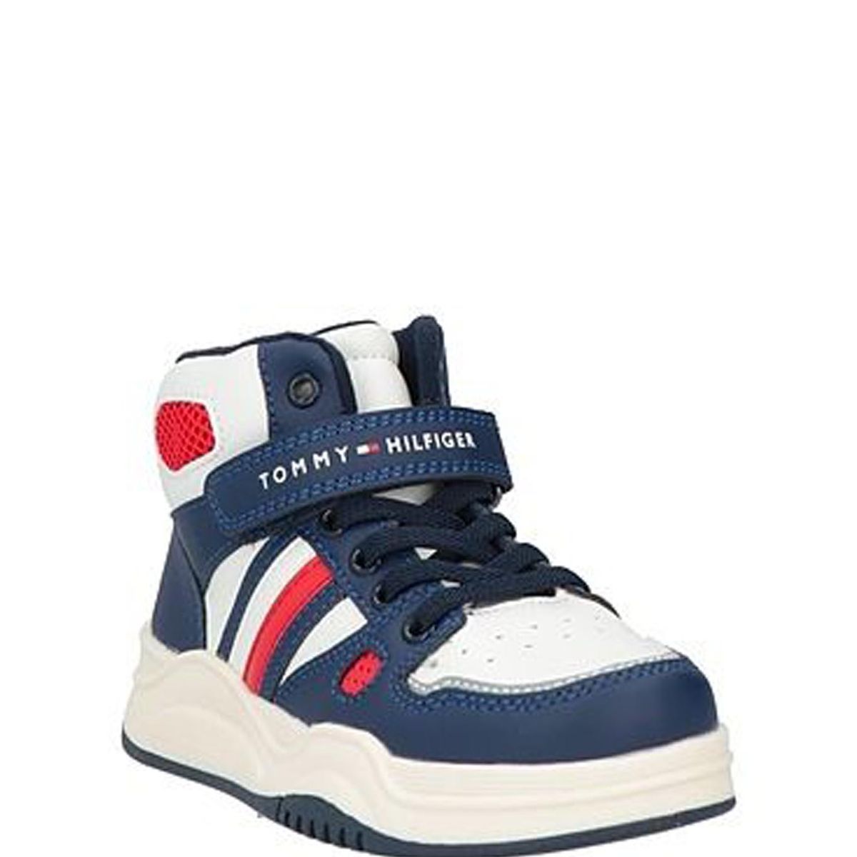 TOMMY HILFIGER - Tenis Altas De Velcro Para Niños Tommy Hilfiger