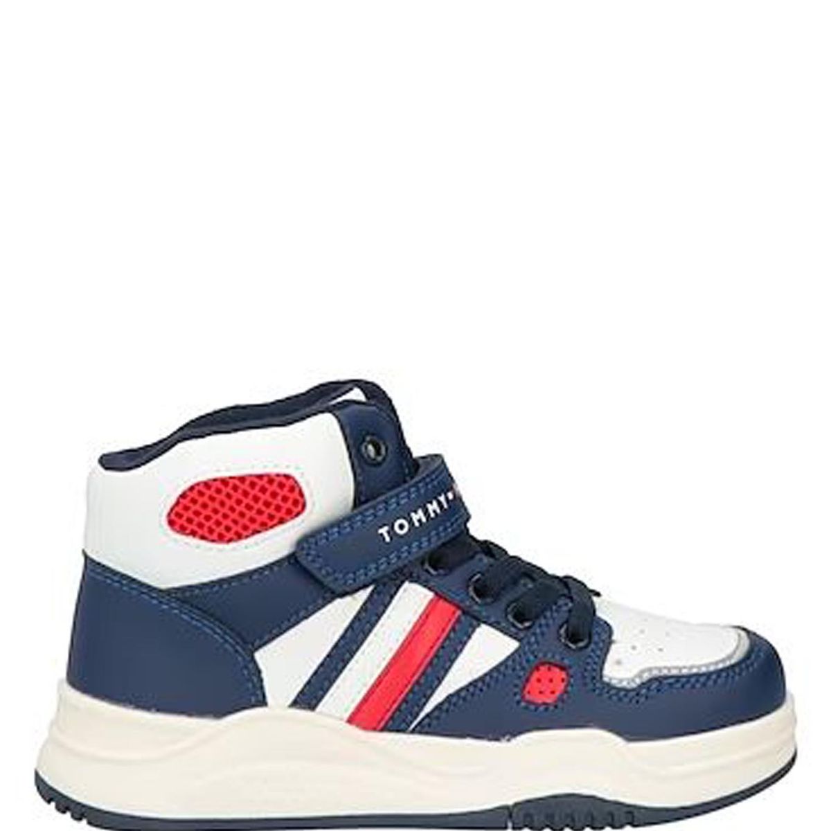 TOMMY HILFIGER - Tenis Altas De Velcro Para Niños Tommy Hilfiger