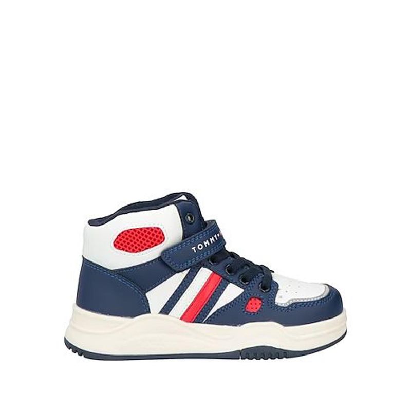 TOMMY HILFIGER - Tenis Altas De Velcro Para Niños Tommy Hilfiger