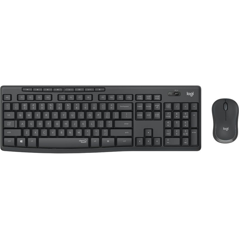 LOGITECH - Combo teclado y mouse logitech mk295 inalambrico - silencioso