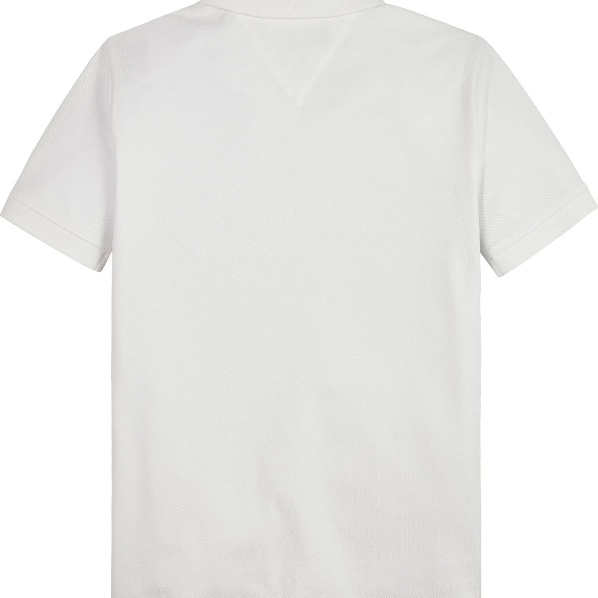 TOMMY HILFIGER - Polo Con Rayas Distintivas Para Niño Blanco Tommy Hilfiger