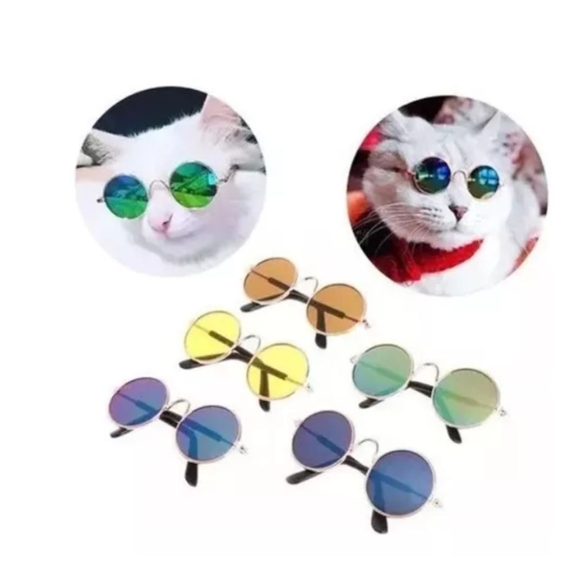 AFM - GAFAS DE SOL REDONDAS PARA MASCOTAS