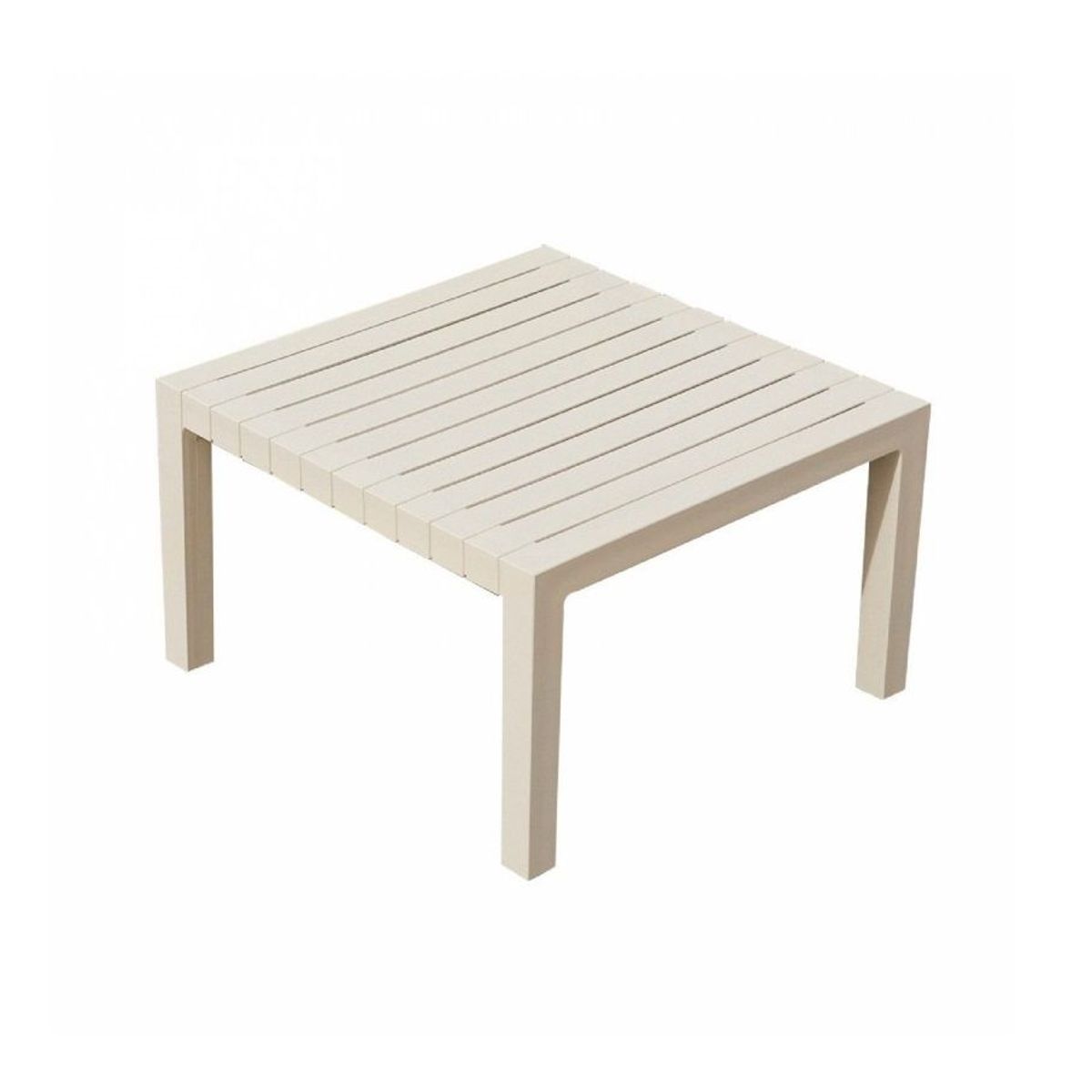 VONDOM - MESA AUXILIAR SPRITZ ECRU VONDOM EN POLIPROPILENO