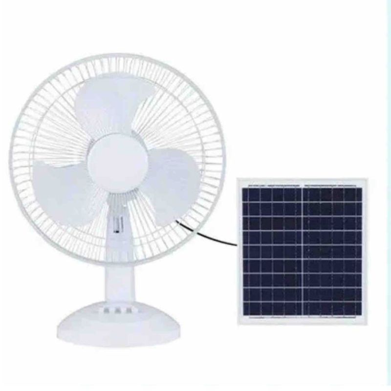 GENERICO - Ventilador de mesa con panel pequeño