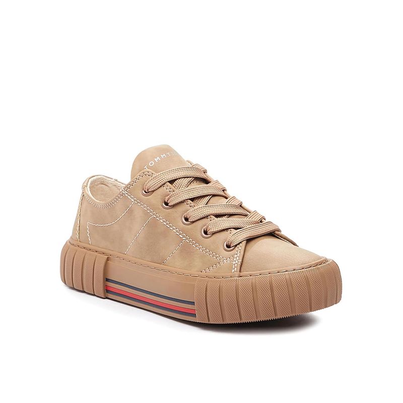 TOMMY HILFIGER - Tenis De Niña Bajas Con Cordones Tommy Hilfiger