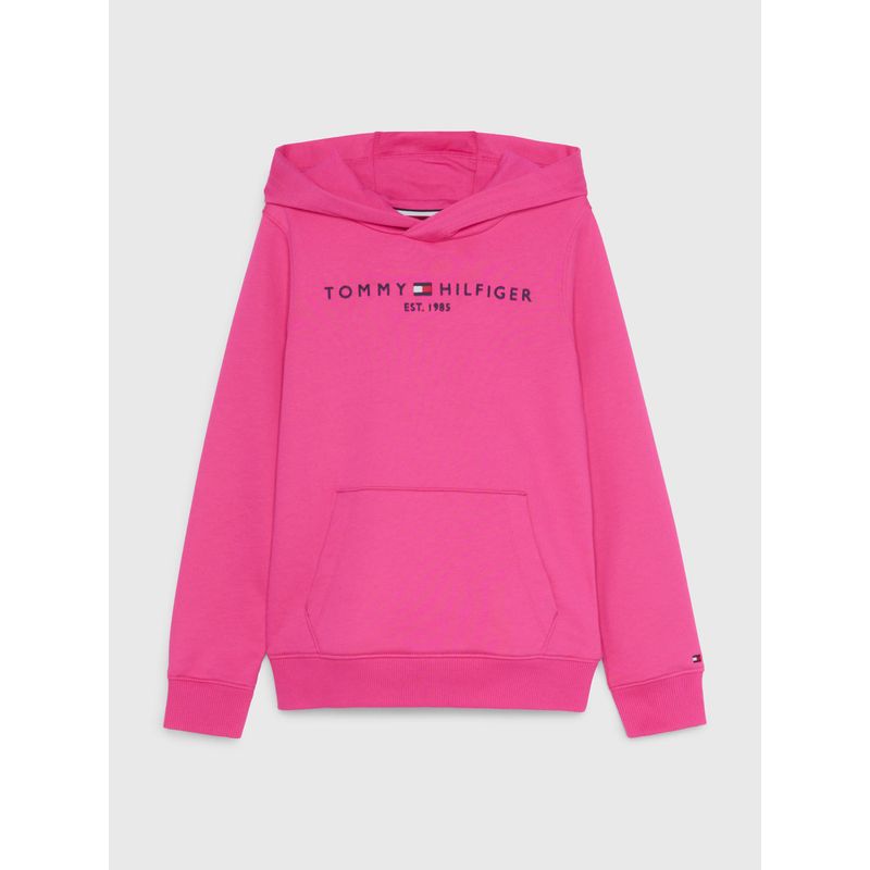TOMMY HILFIGER - Buzo Rosado Th Established Dual Gender Para Niño Tommy Hilfiger