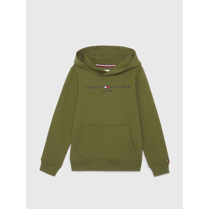 TOMMY HILFIGER - Buzo Verde Th Established Dual Gender Para Niño Tommy Hilfiger
