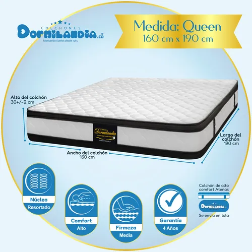 Colchón Queen Dormilandia