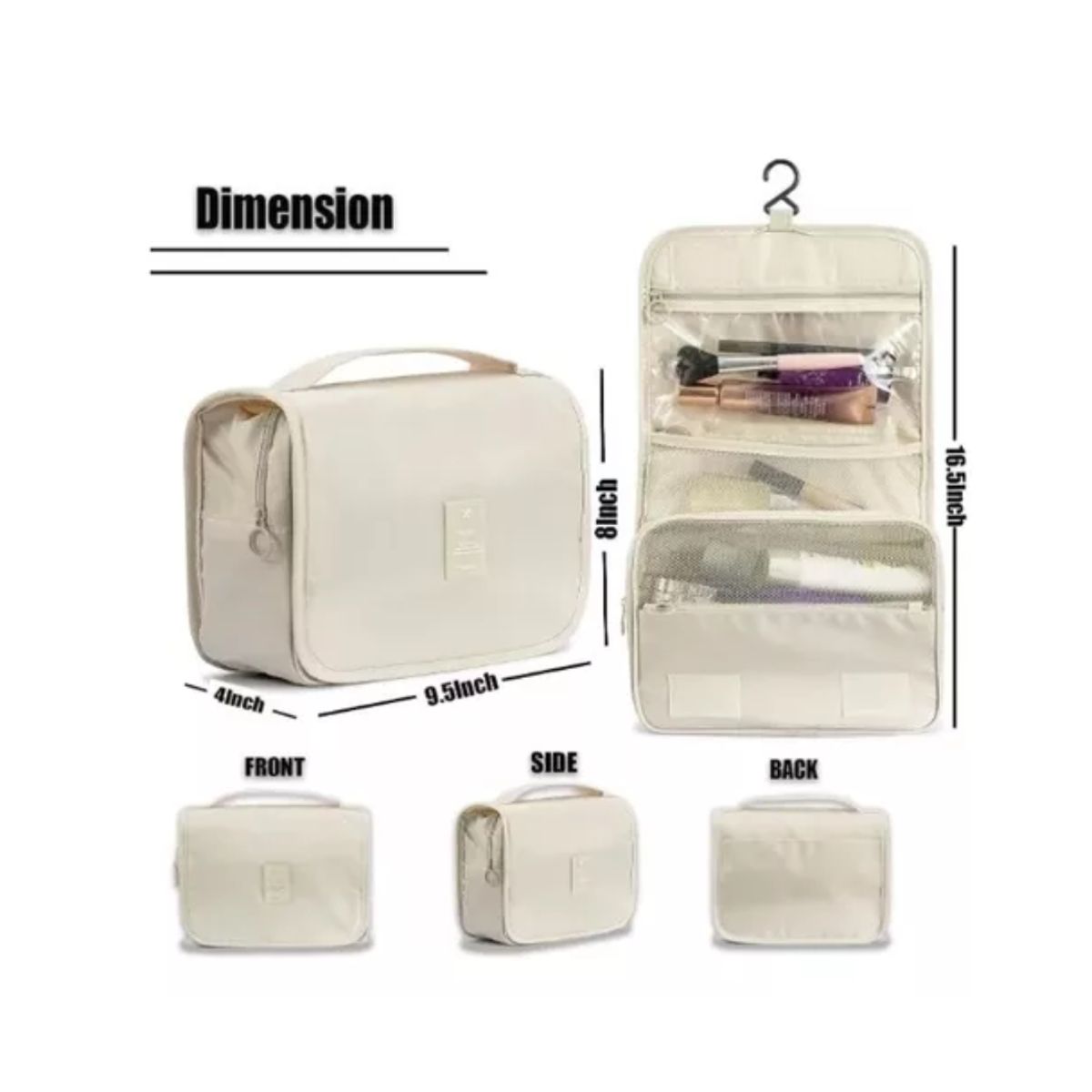 AFM - BOLSO ORGANIZADOR COSMETIQUERA MAQUILLAJE NECESER