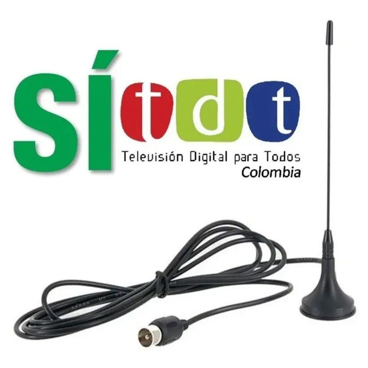 GENERICO - Antena tdt para televisores y decodificadores x 100 und