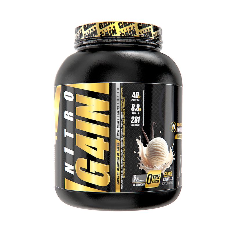 GENERICO - Proteina Nitro Gain 6 libras volumen muscular