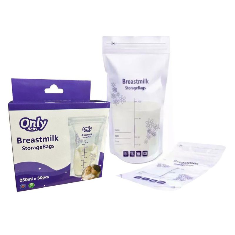 ONLYBABY - Bolsas Recolectoras OnlyBaby Lactancia Leche Materna X30unid